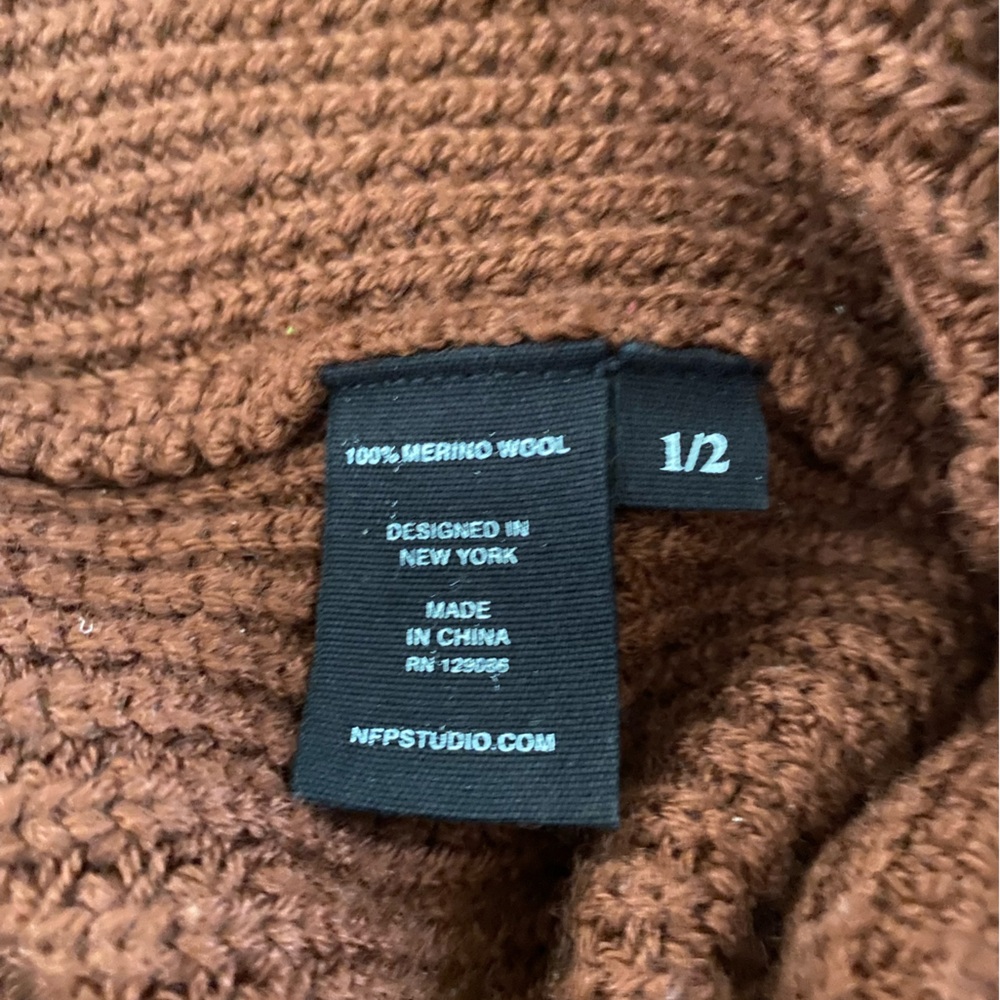 NFP Studio Cardigan | Look J Chunky Stitch L/S Cocoon Cardigan - Picture 5 of 5